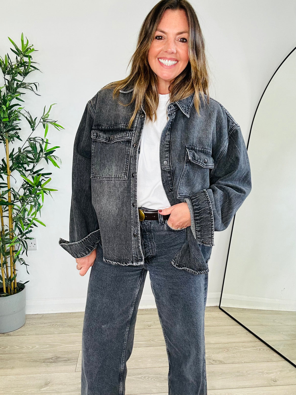 Paxton Denim Shacket - Size M