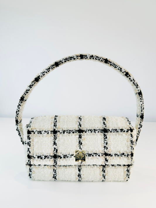 Nico Plaid Shoulder Bag