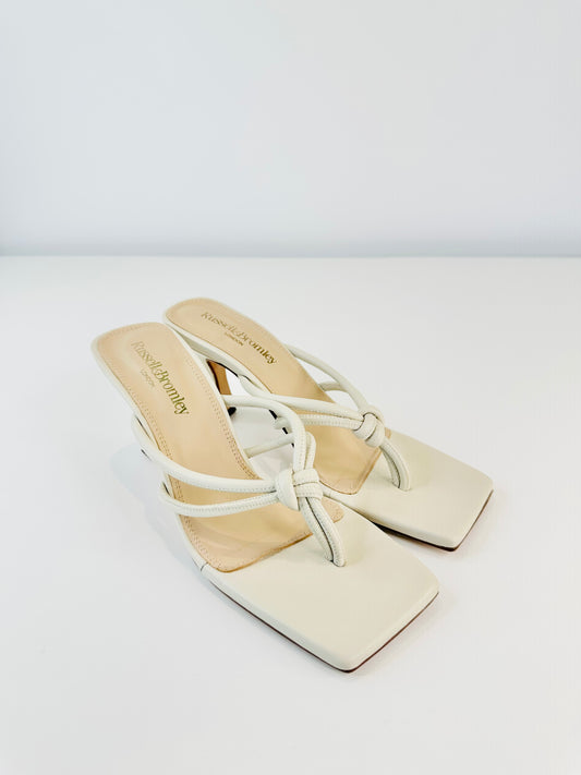 Leather Margarita Sandals - Size 38