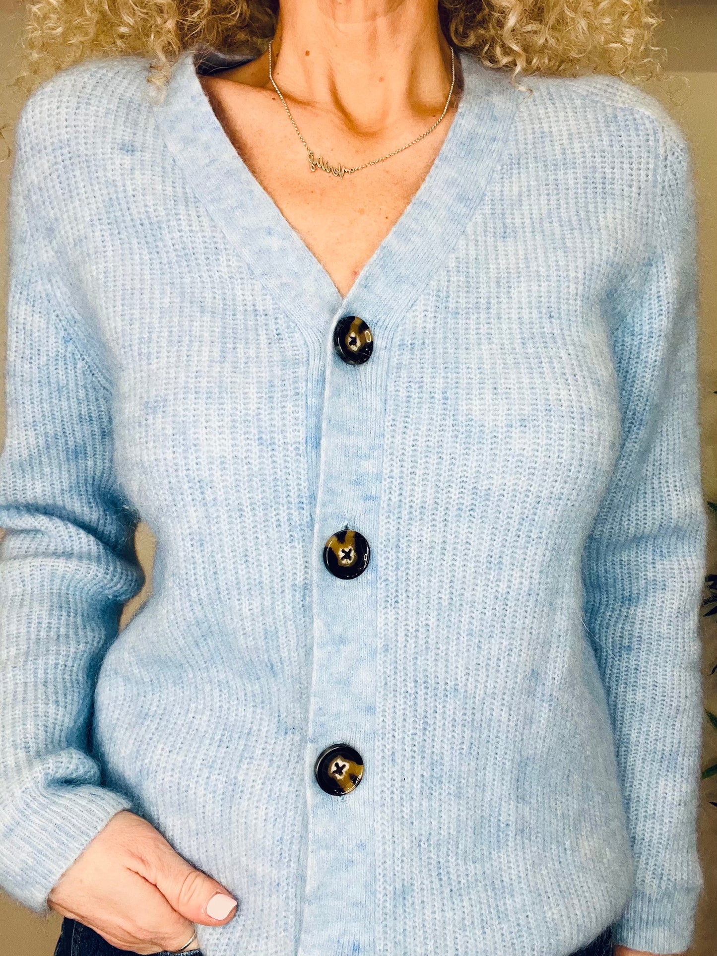 Knitted Cardigan - Size S