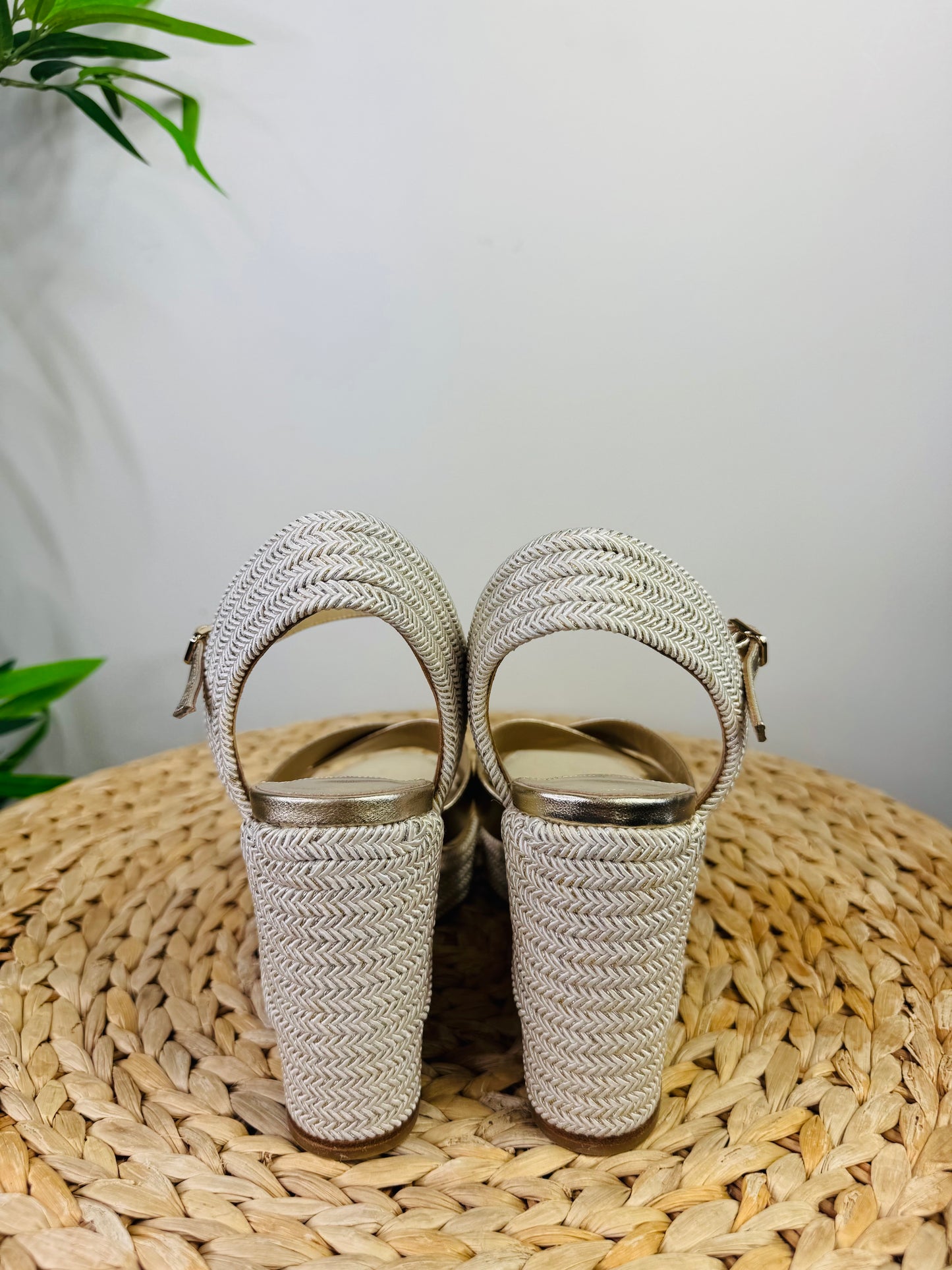 Dellena Wedge Sandals - Size 38.5