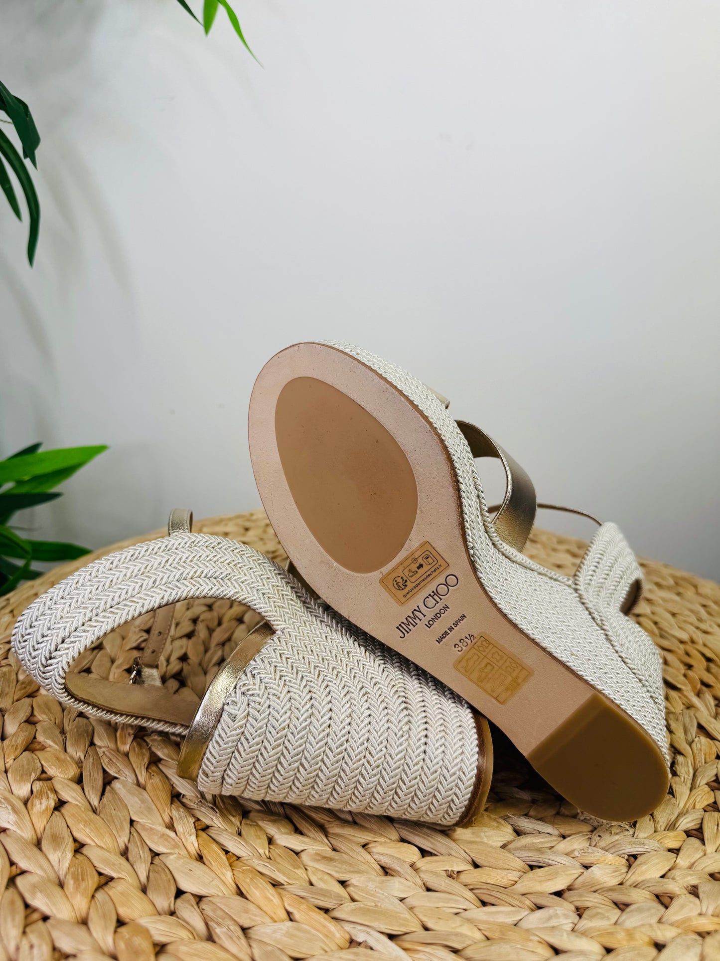 Dellena Wedge Sandals - Size 38.5