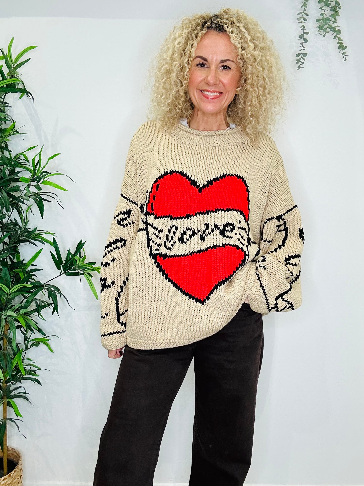 Young Hearts Jumper - Size L/XL