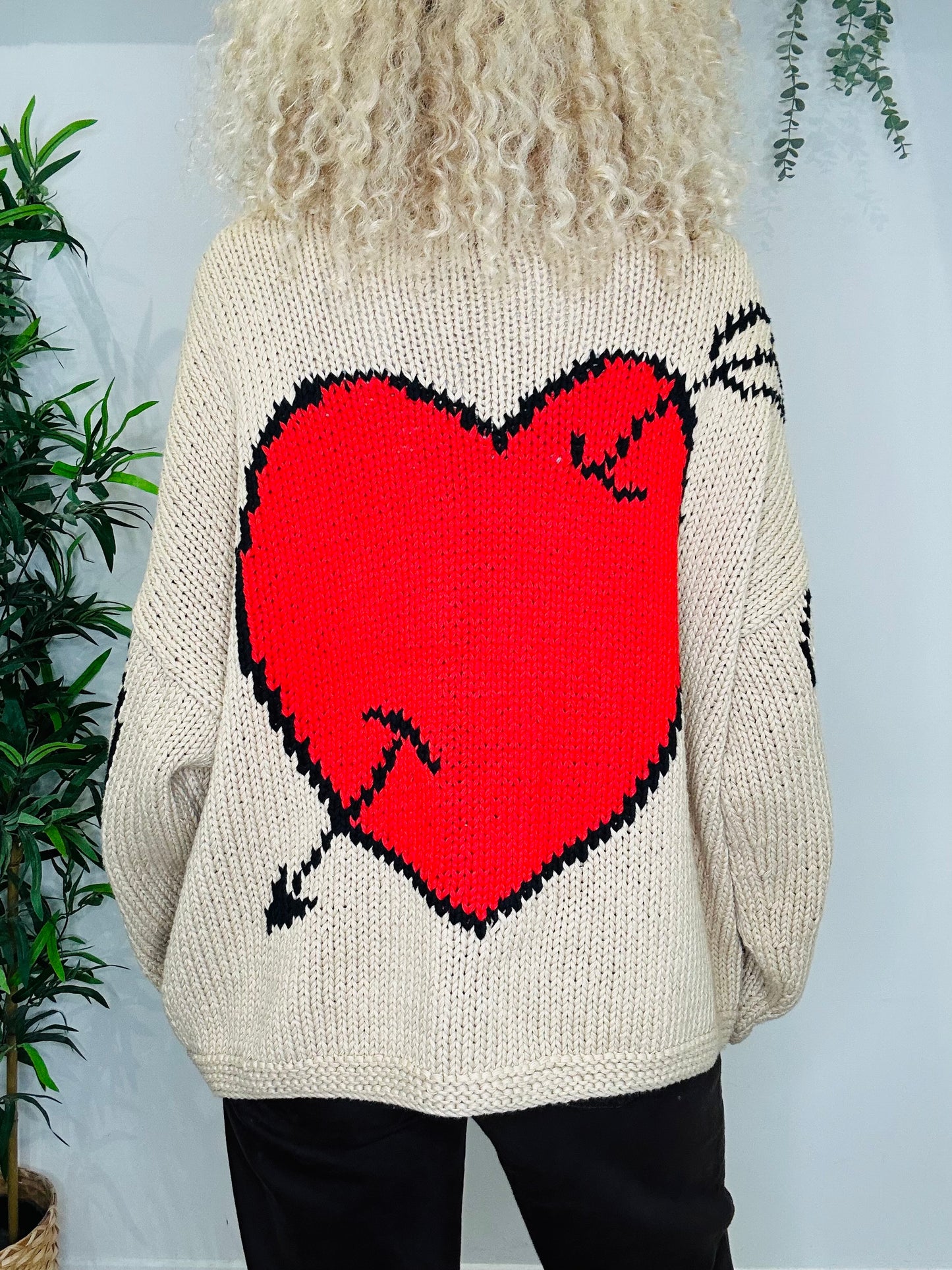 Young Hearts Jumper - Size L/XL