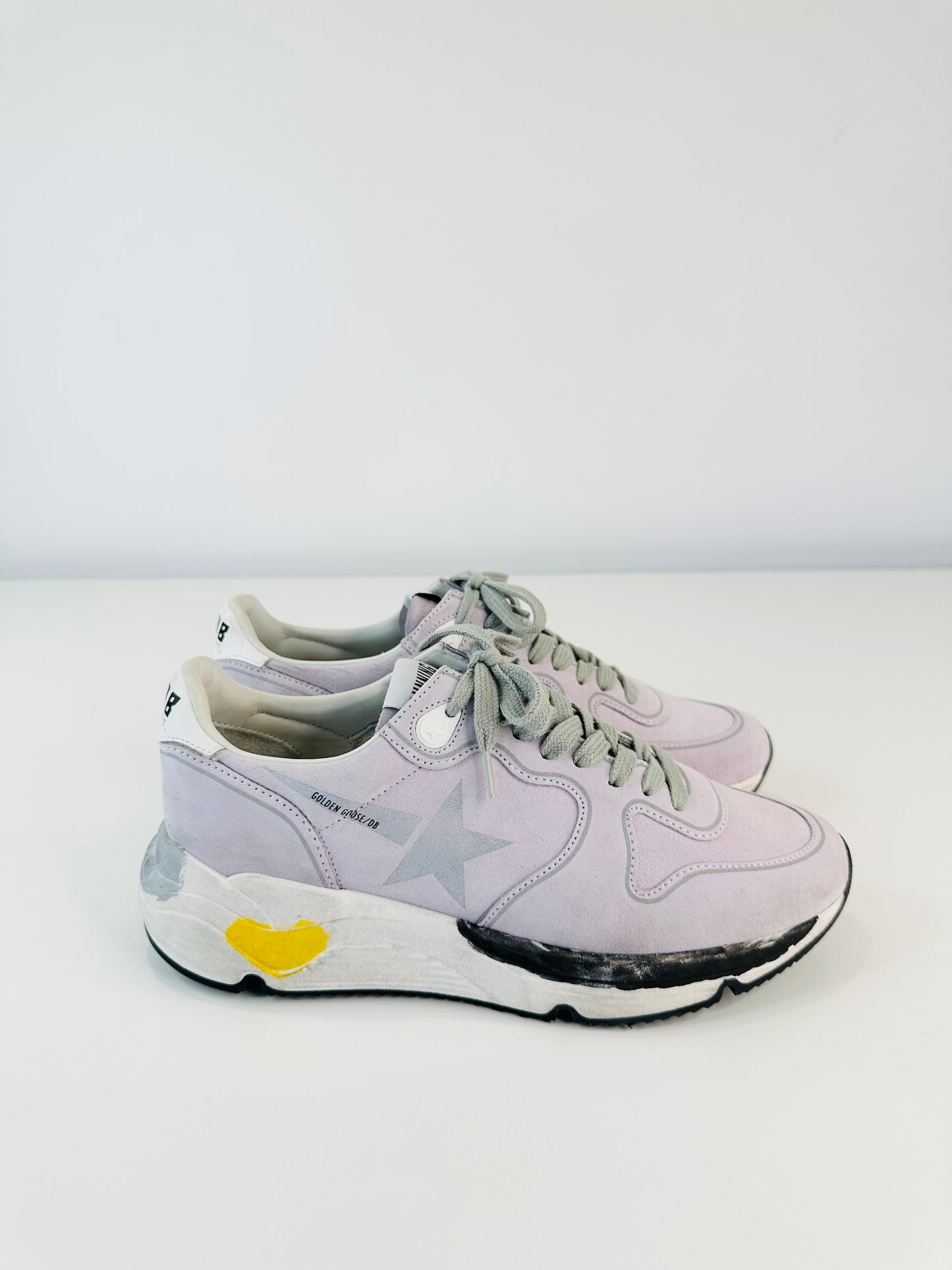 Suede Running Trainers - Size 37
