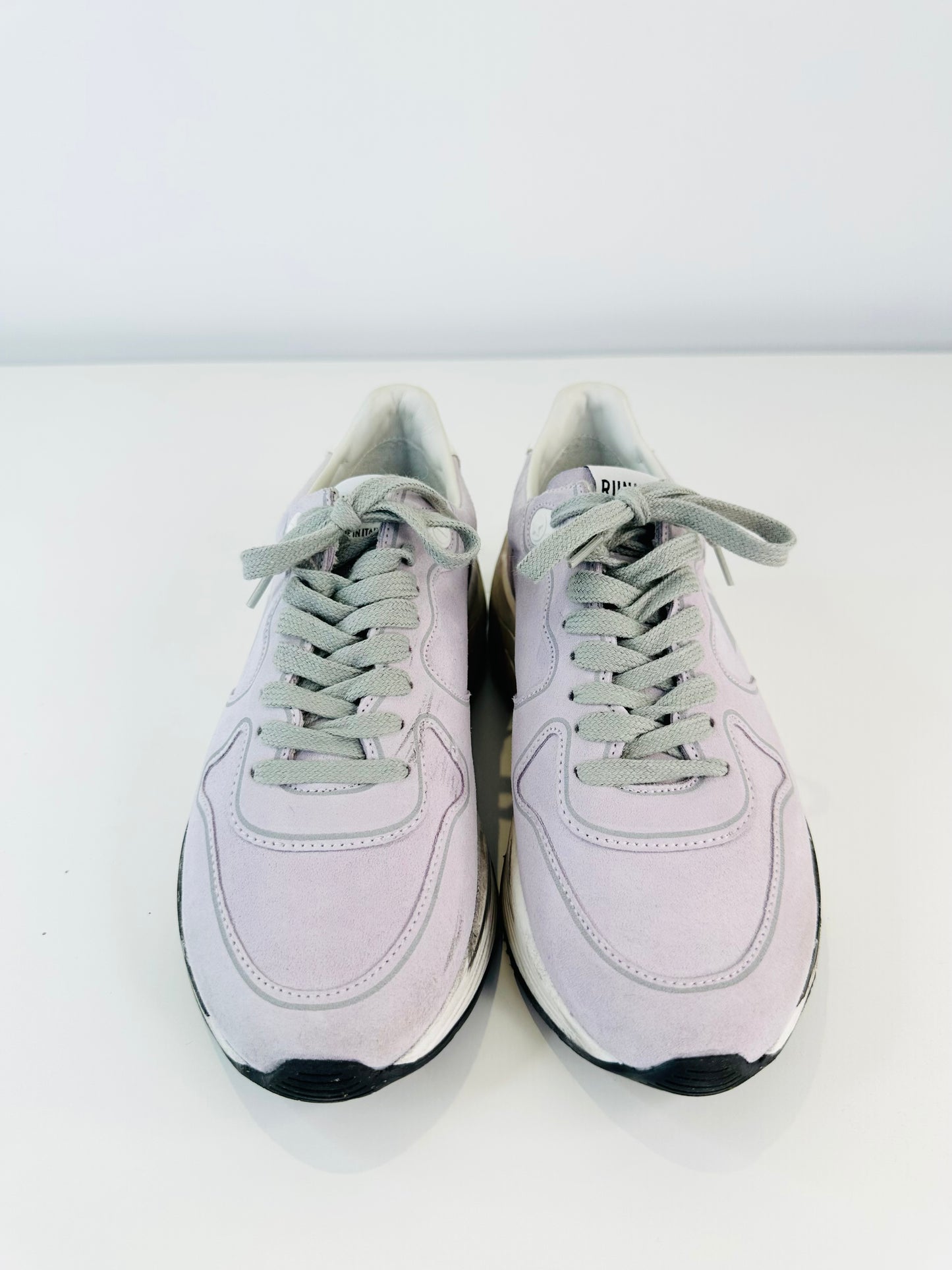 Suede Running Trainers - Size 37
