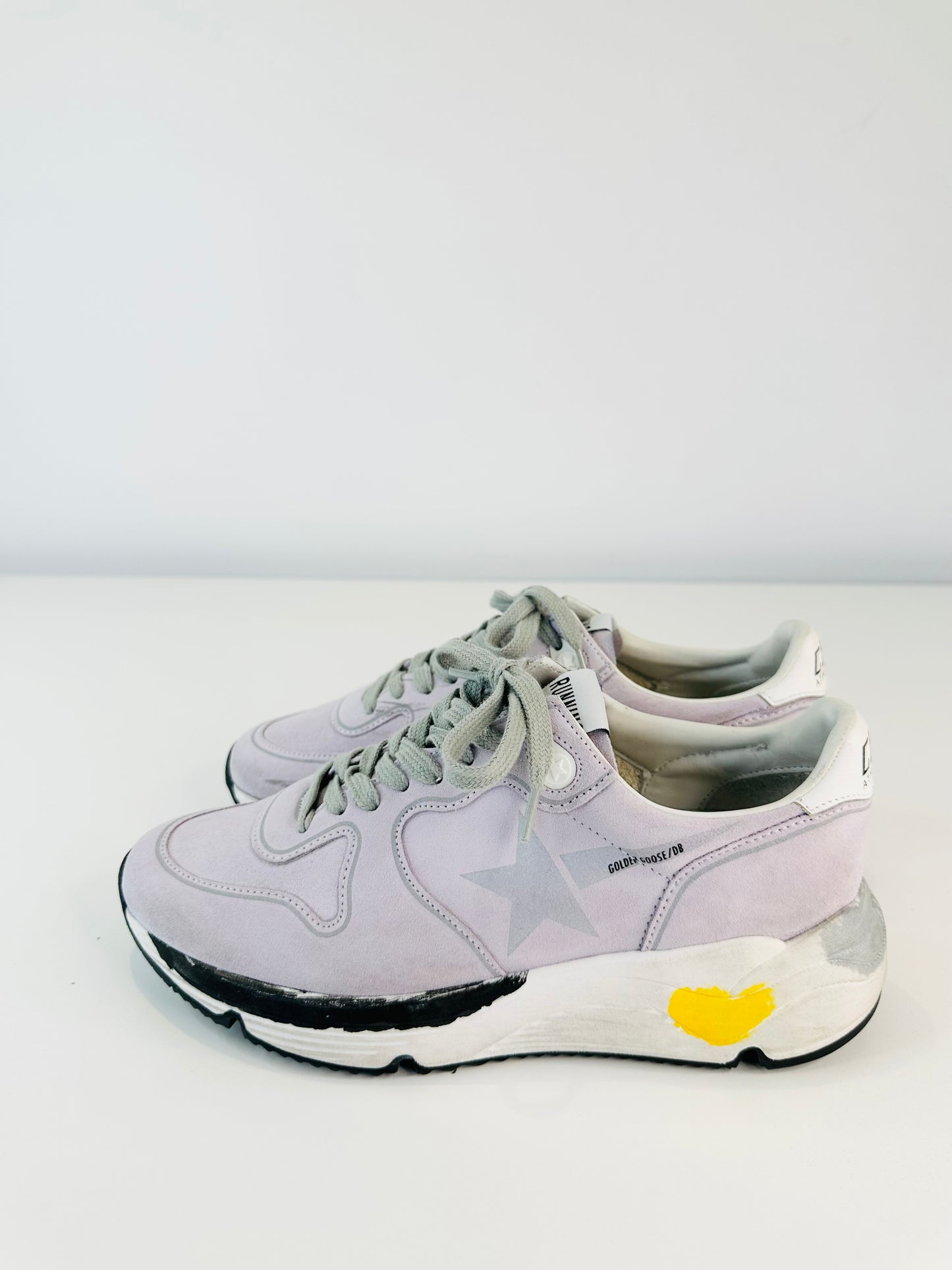 Suede Running Trainers - Size 37