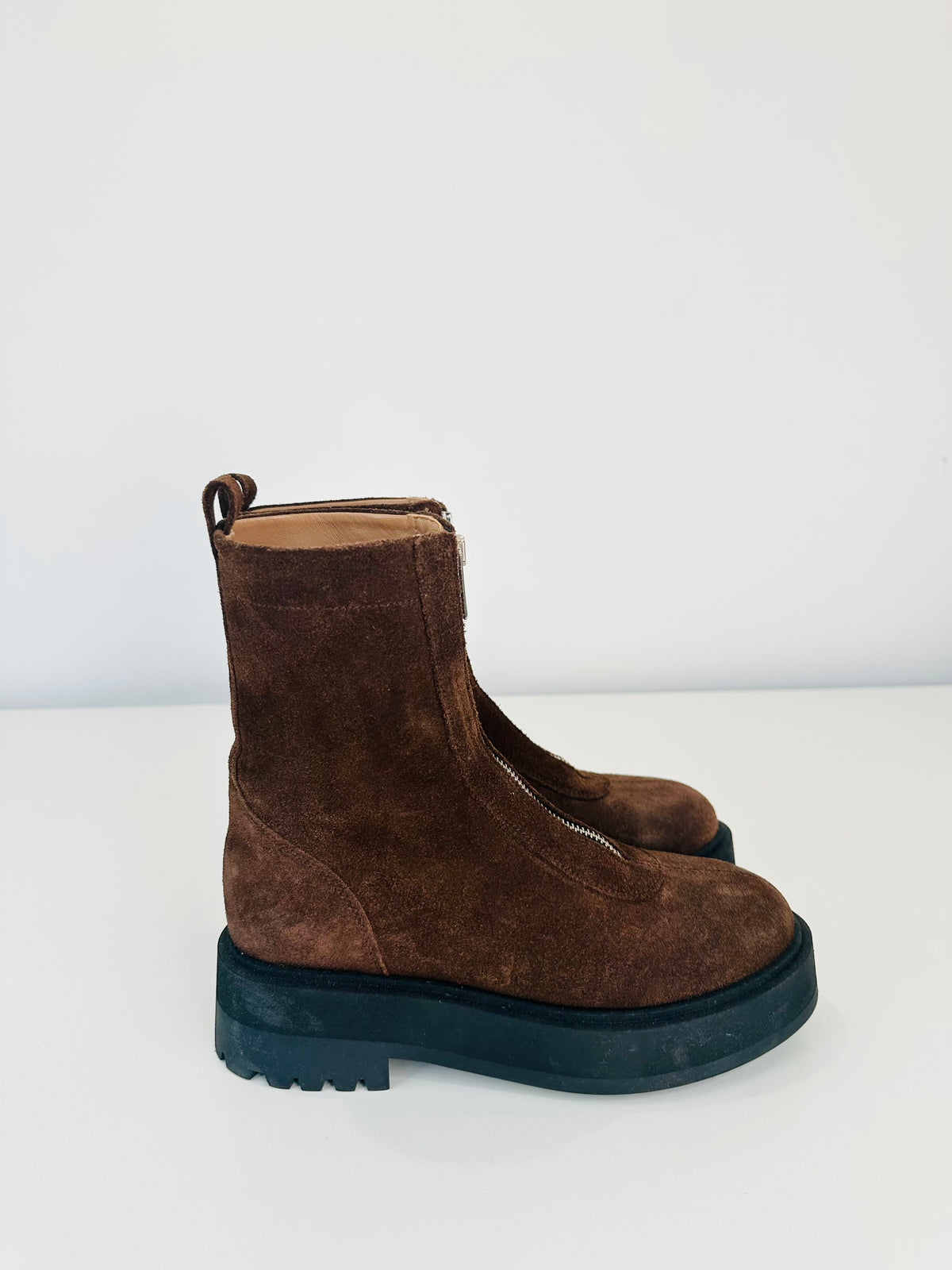 Alma Suede Boots - Size 37