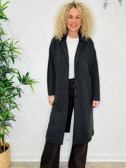 Cashmere Coatigan - Size 42IT