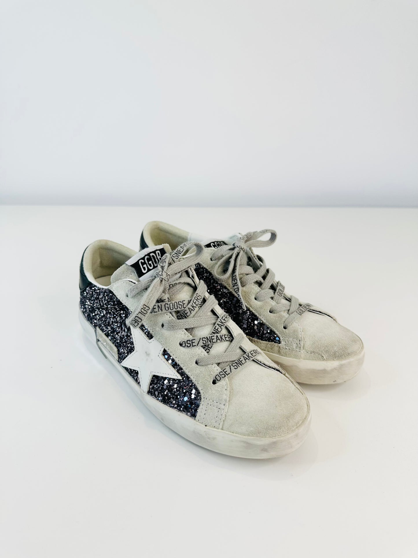 Glitter Superstar Trainers - Size 37