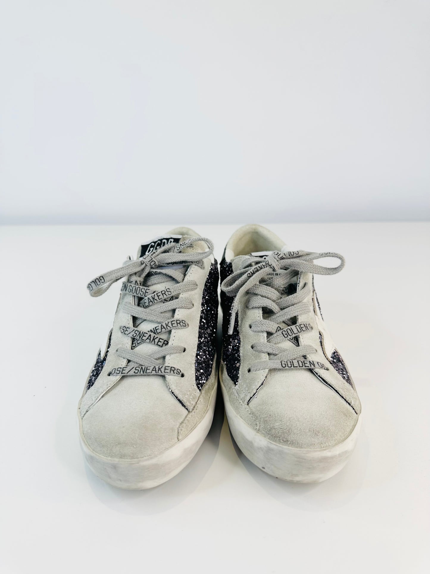 Glitter Superstar Trainers - Size 37