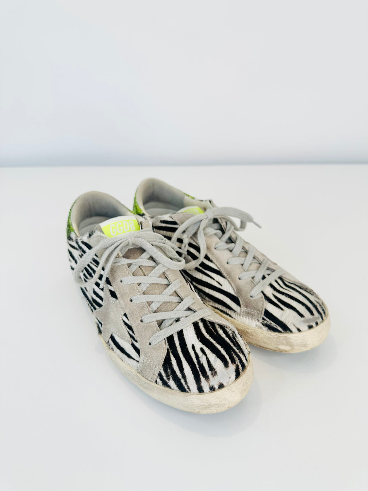 Zebra Superstar Trainers - Size 39