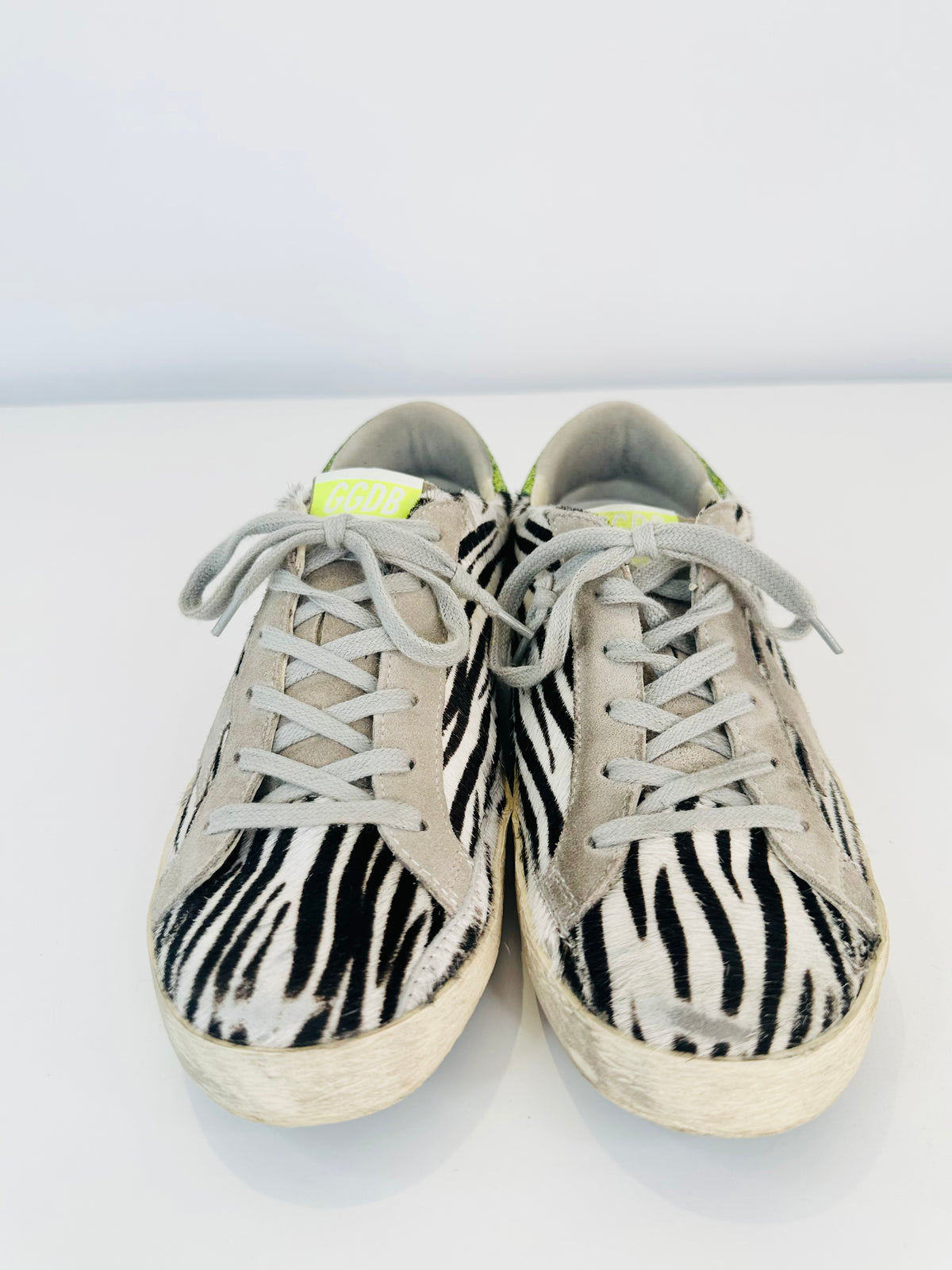 Zebra Superstar Trainers - Size 39