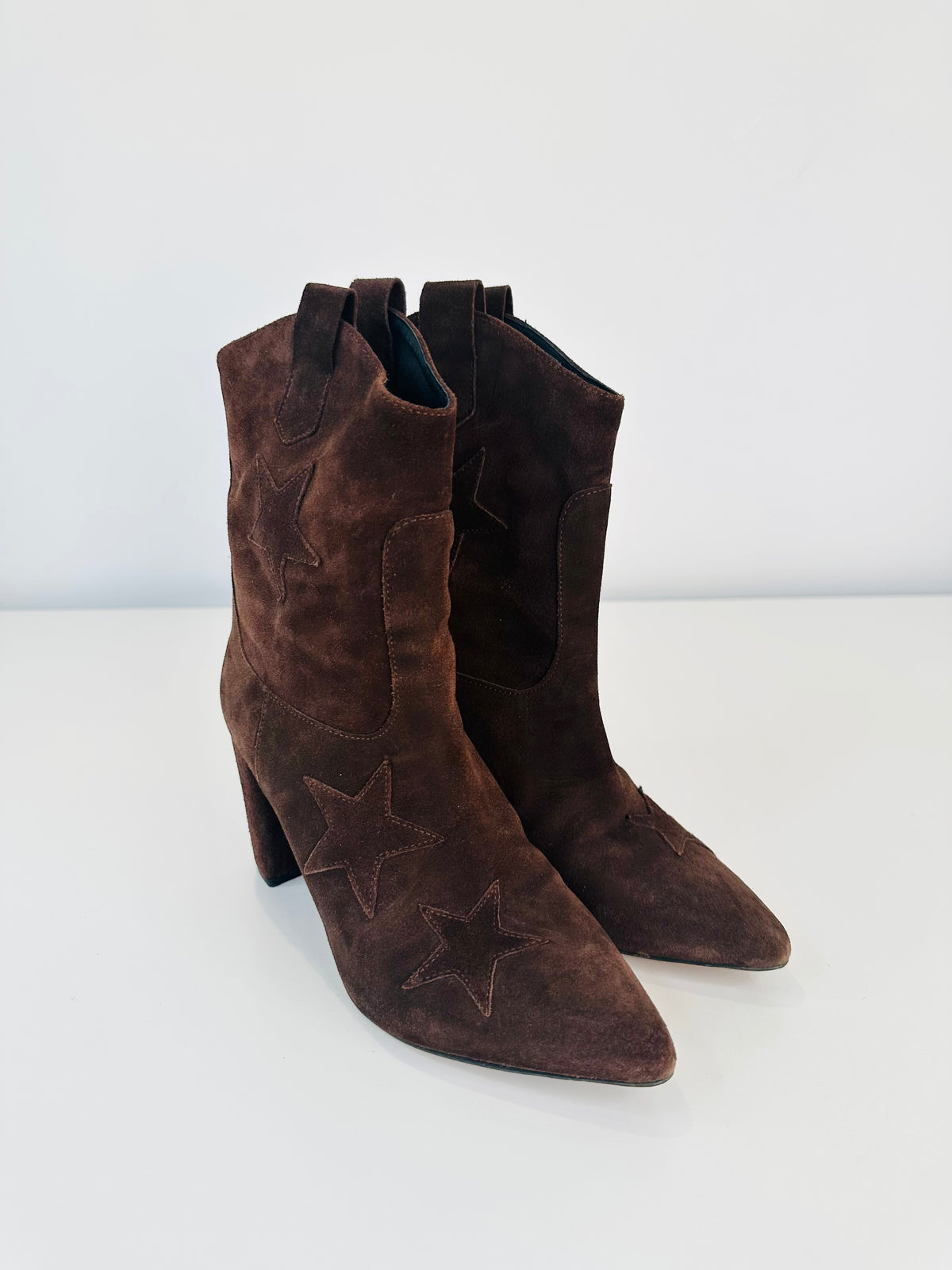 Suede Hugo Boots - Size 38