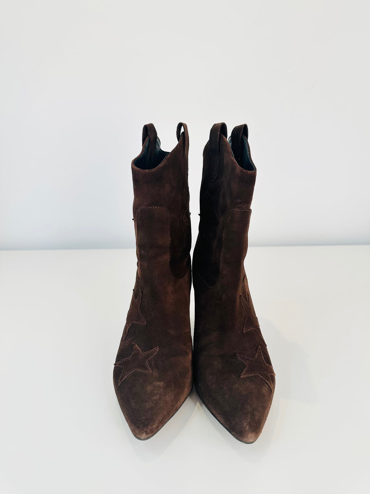 Suede Hugo Boots - Size 38