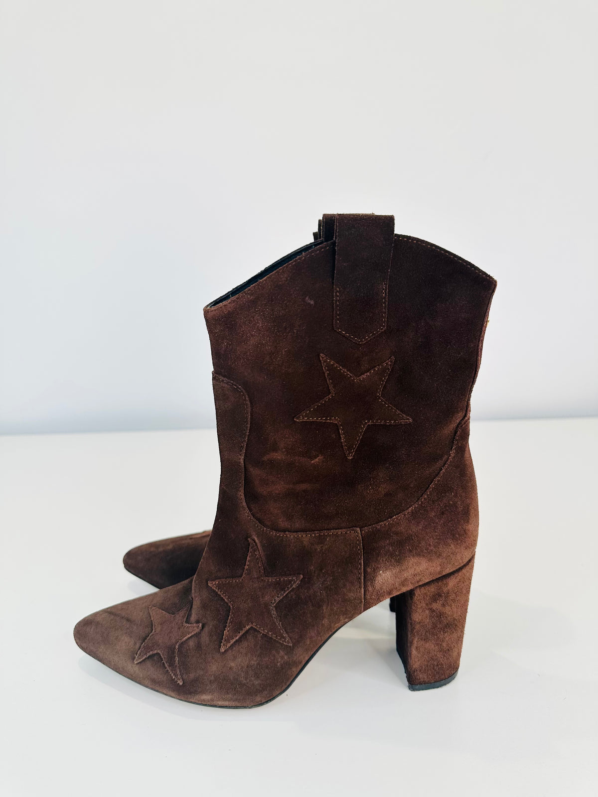 Suede Hugo Boots - Size 38