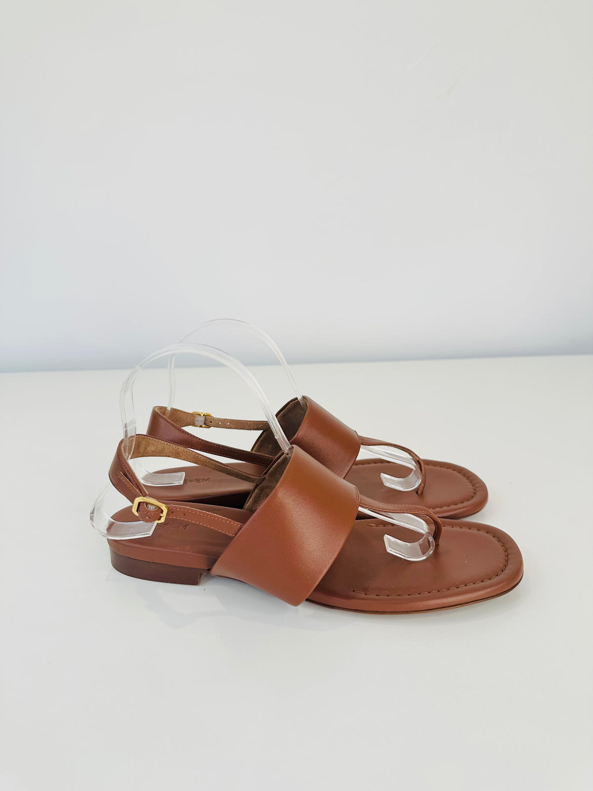 Leather Sandals - Size 40