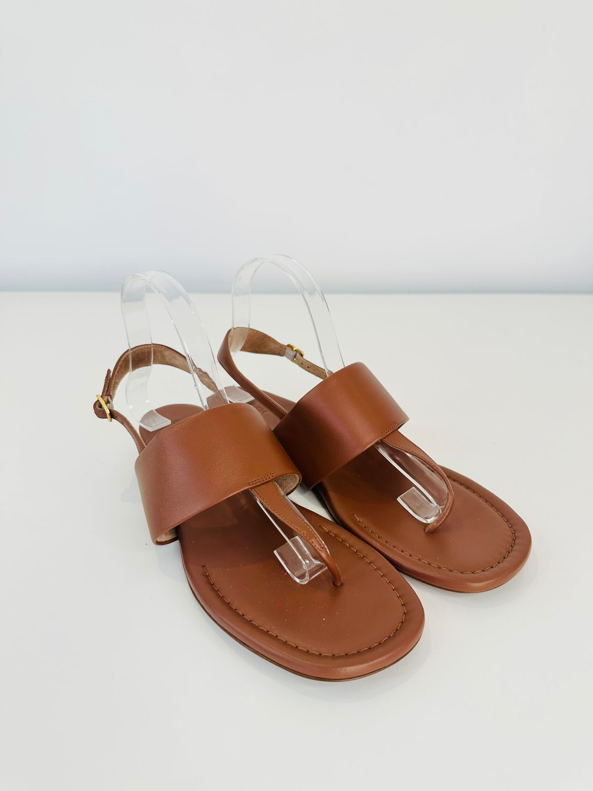Leather Sandals - Size 40