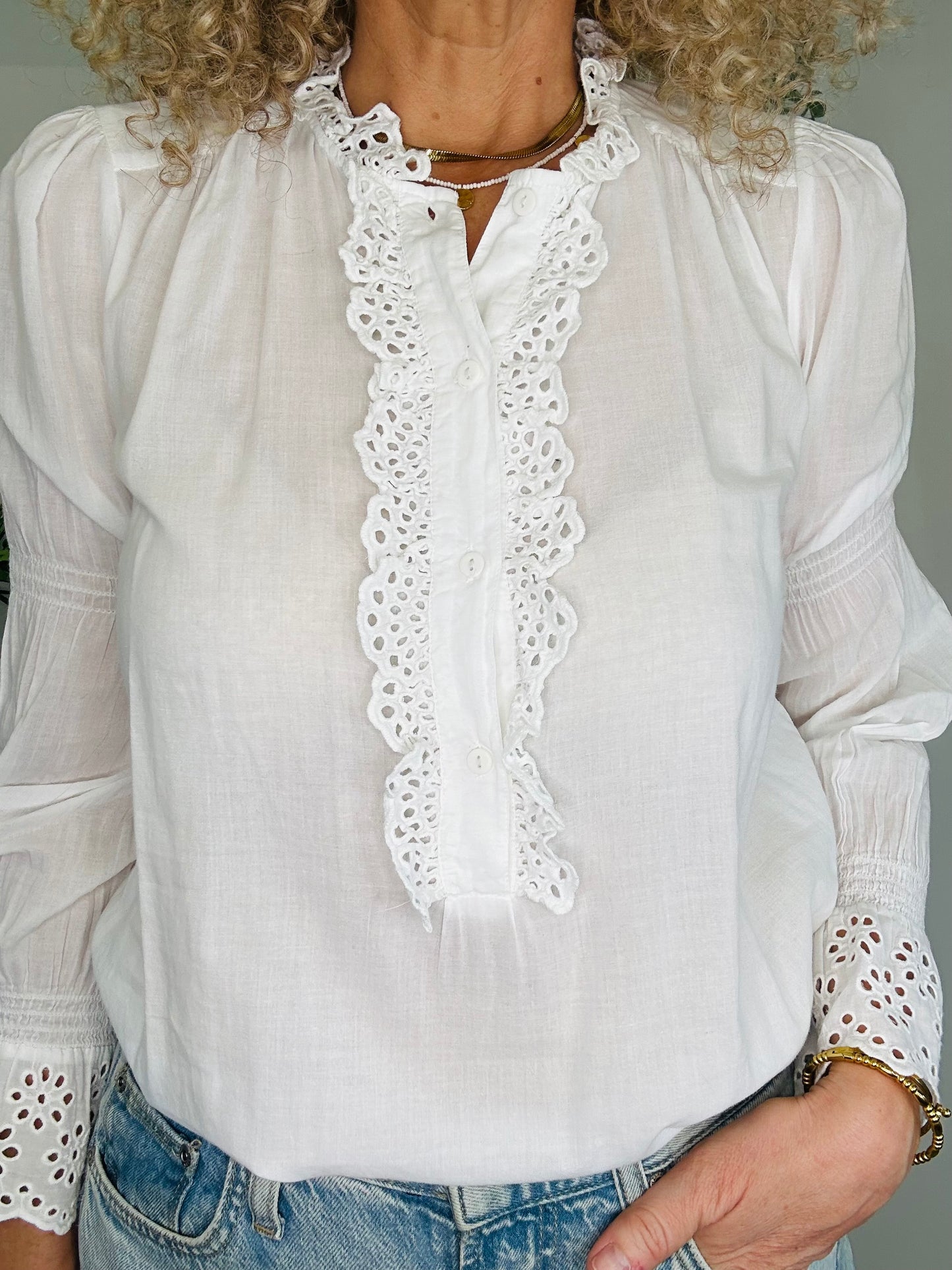Cotton Blouse - Size 8