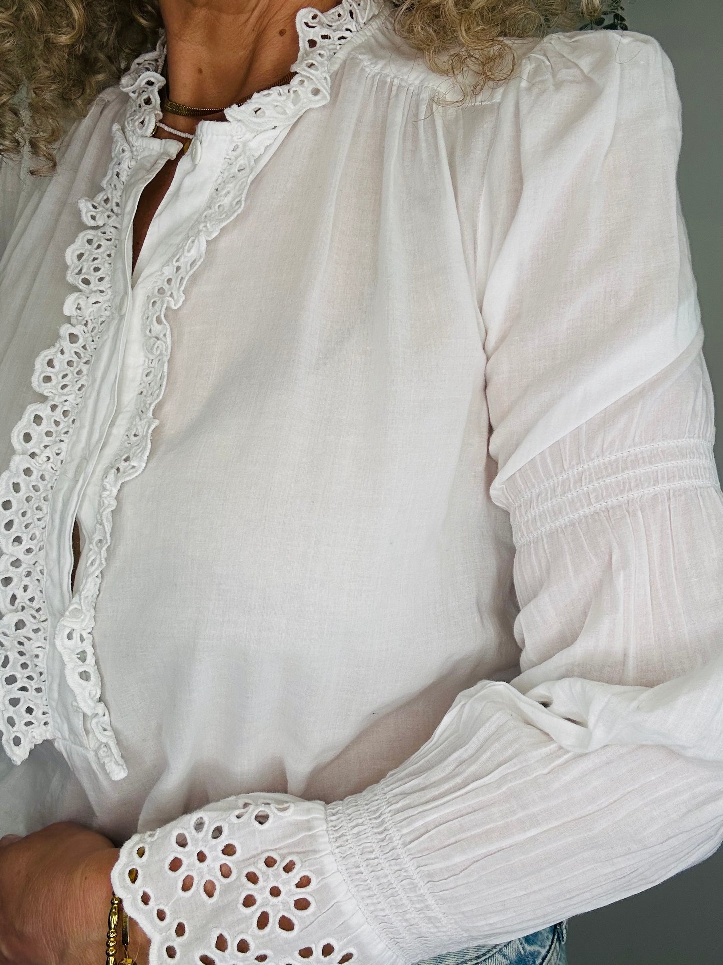 Cotton Blouse - Size 8