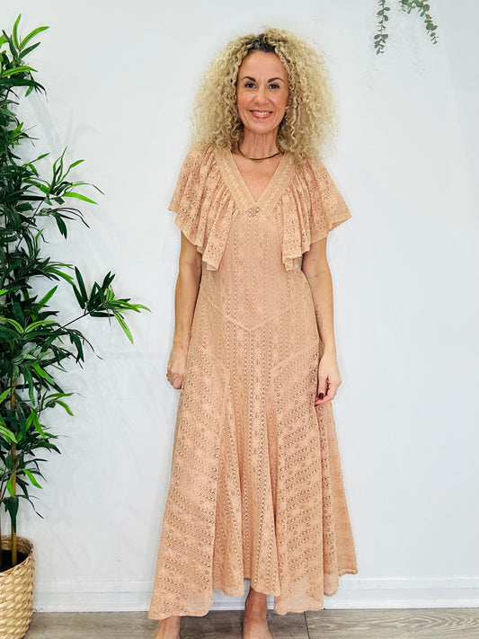 Camelia Lace Dress - Size S