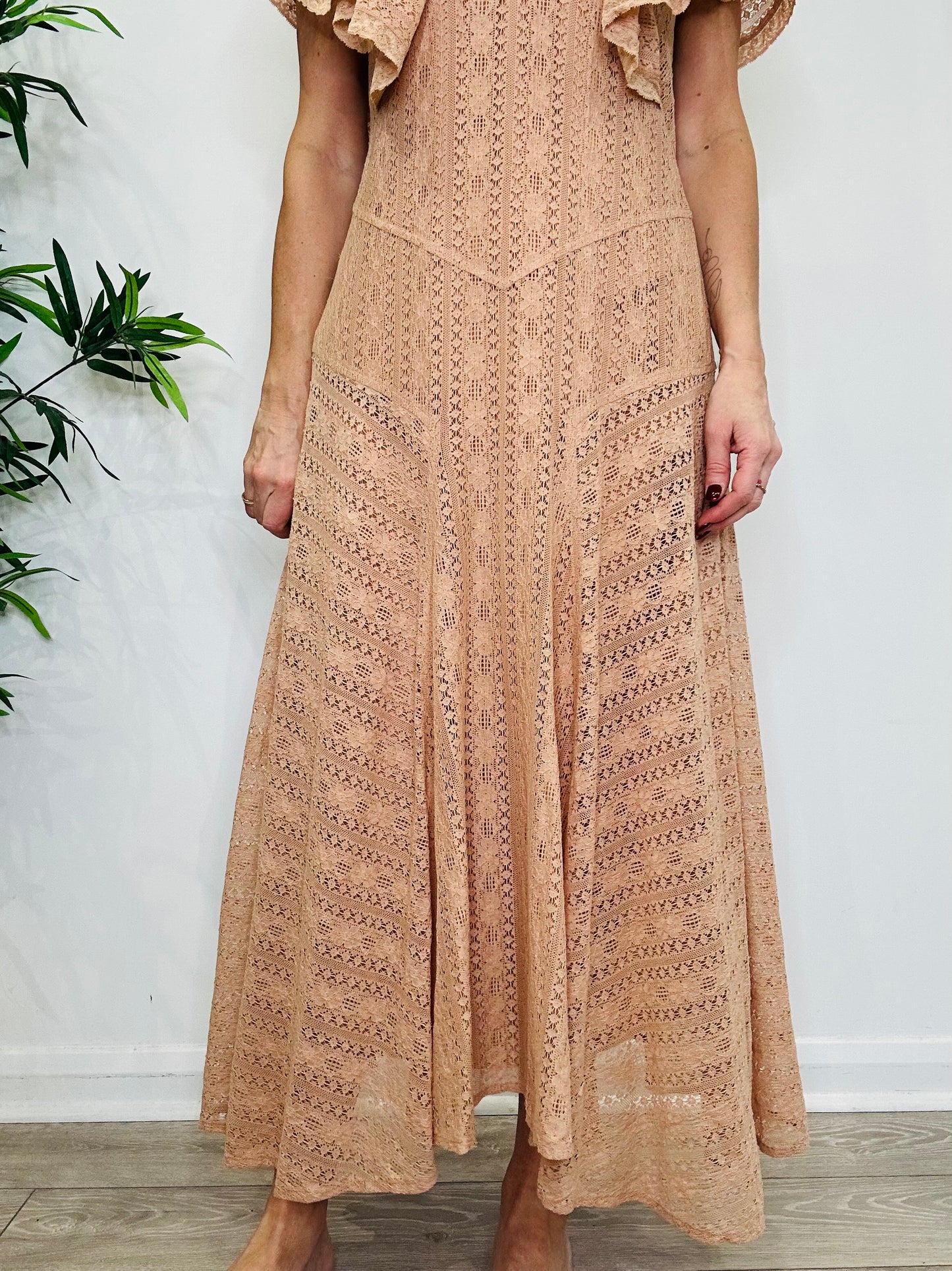 Camelia Lace Dress - Size S