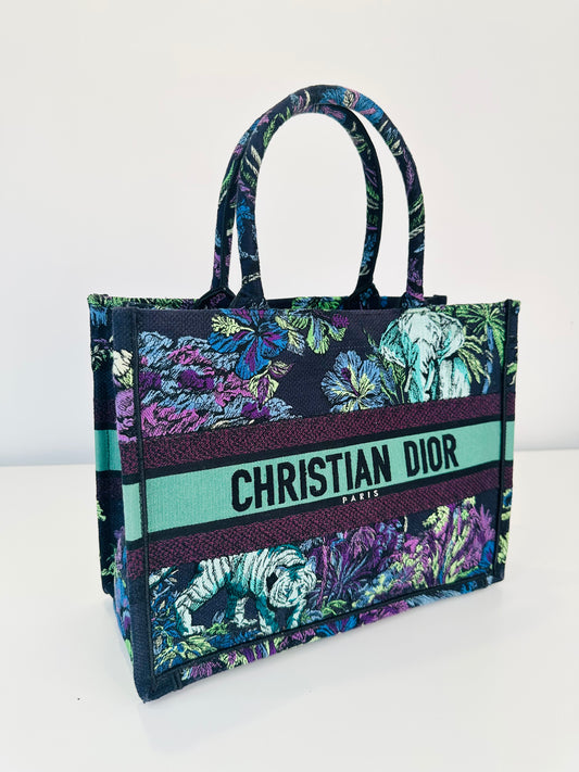 Medium Toile de Jouy Voyage Book Tote