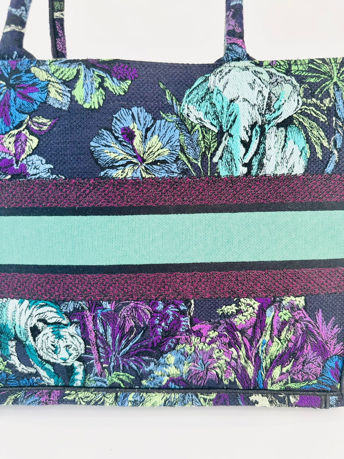 Medium Toile de Jouy Voyage Book Tote