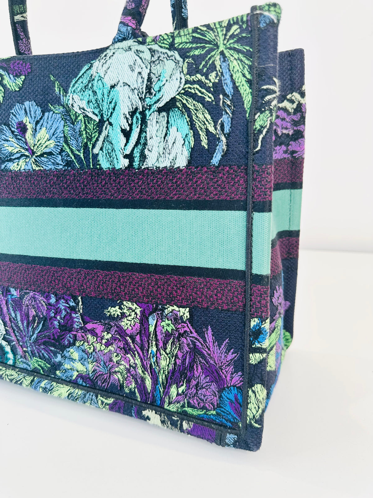 Medium Toile de Jouy Voyage Book Tote