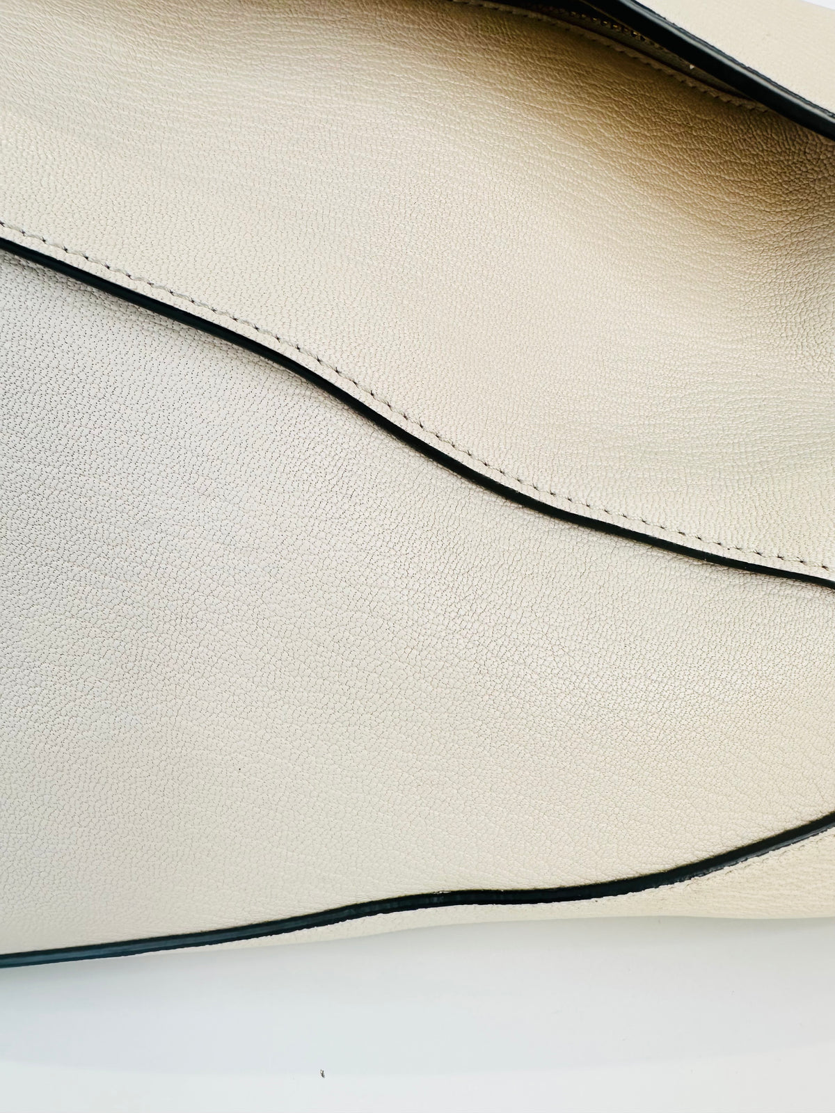Medium Leather Puzzle Edge Bag