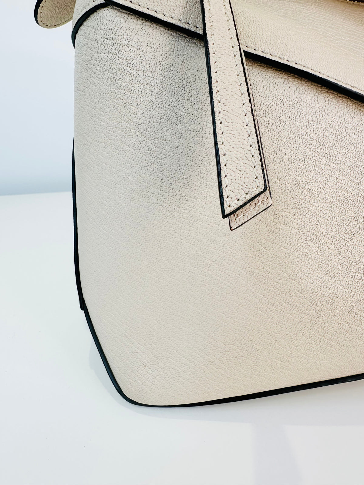 Medium Leather Puzzle Edge Bag