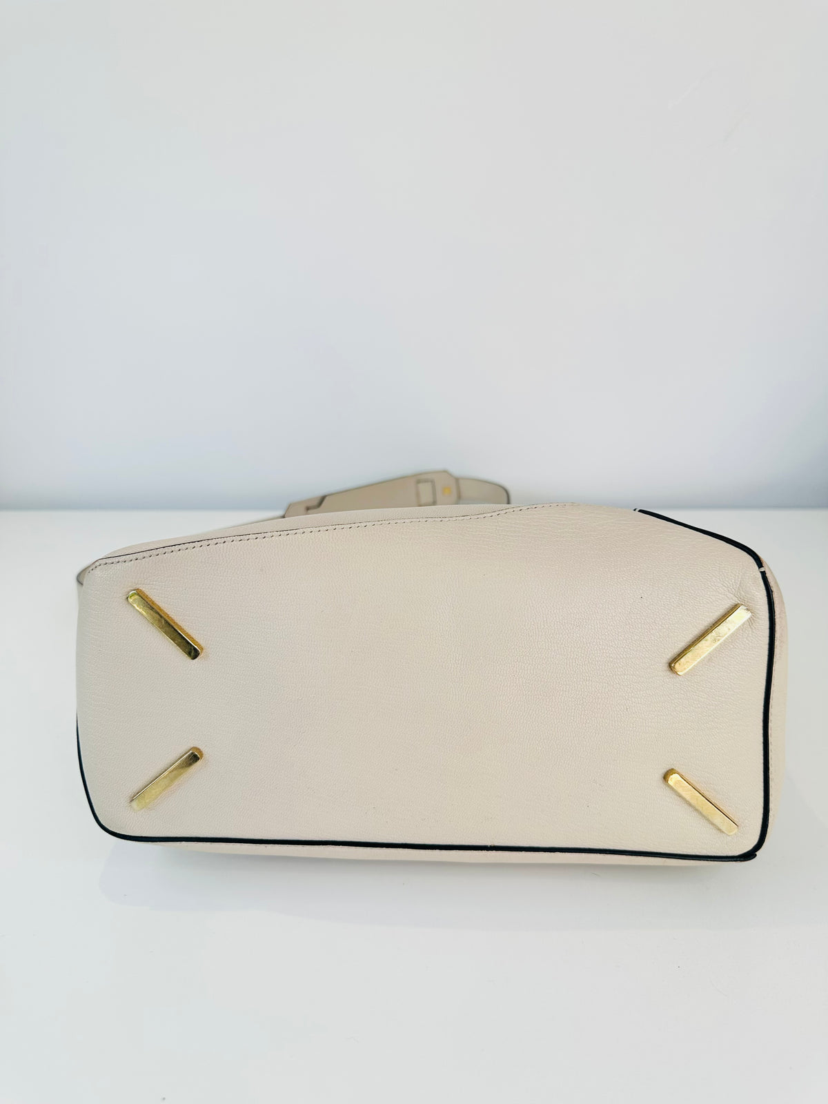 Medium Leather Puzzle Edge Bag