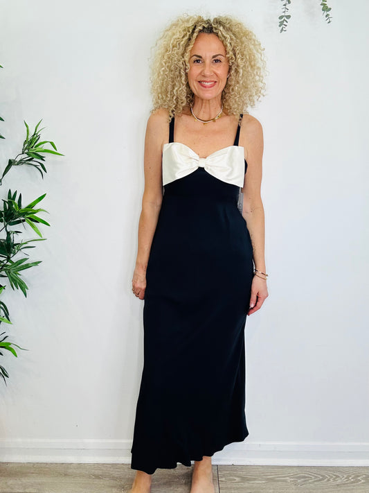 Melisse Bow Dress - Size S