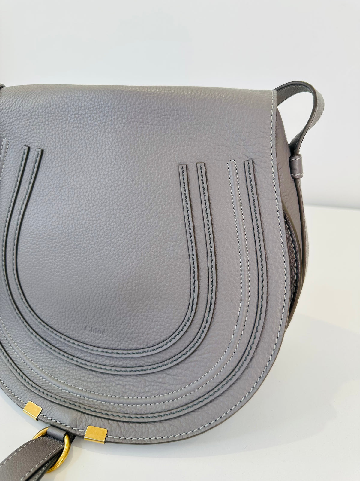 Large Leather Marcie Bag