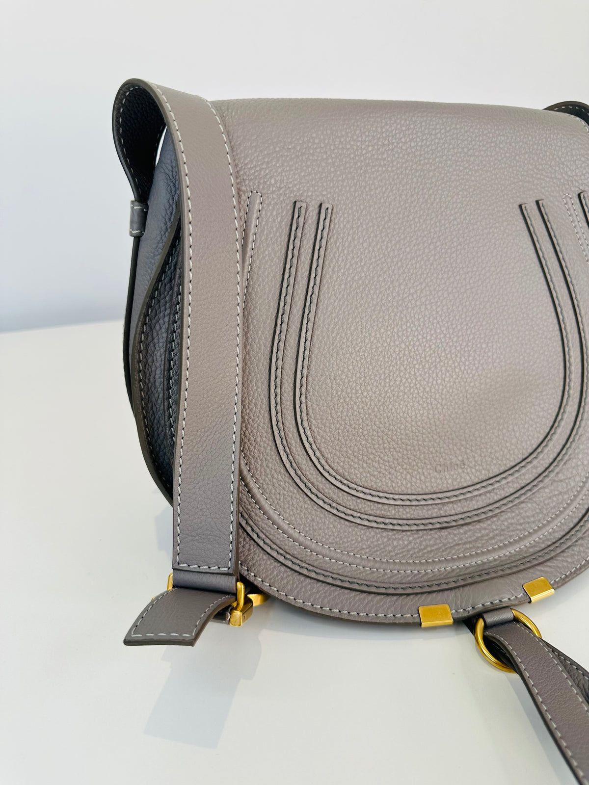 Large Leather Marcie Bag