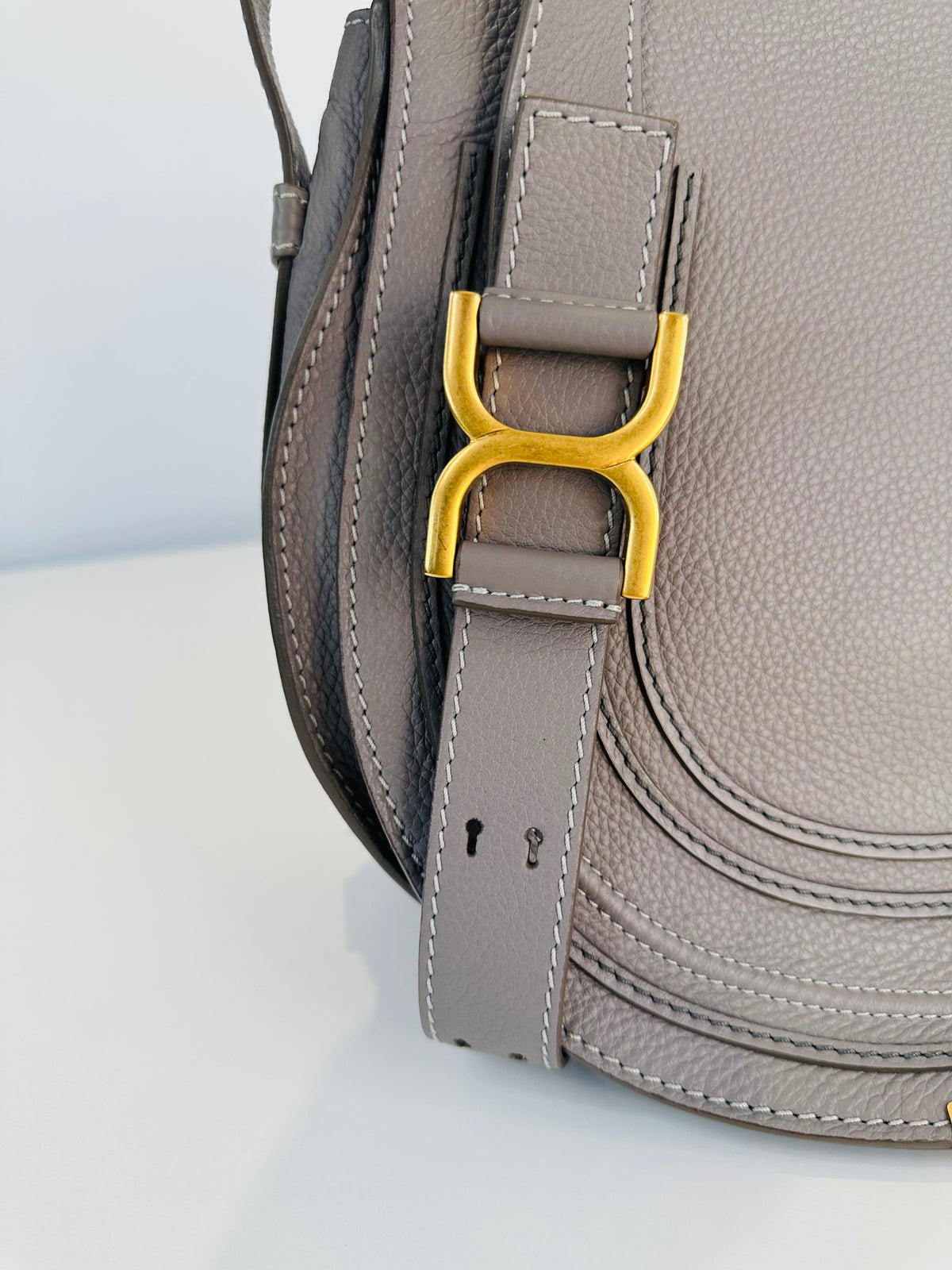 Large Leather Marcie Bag