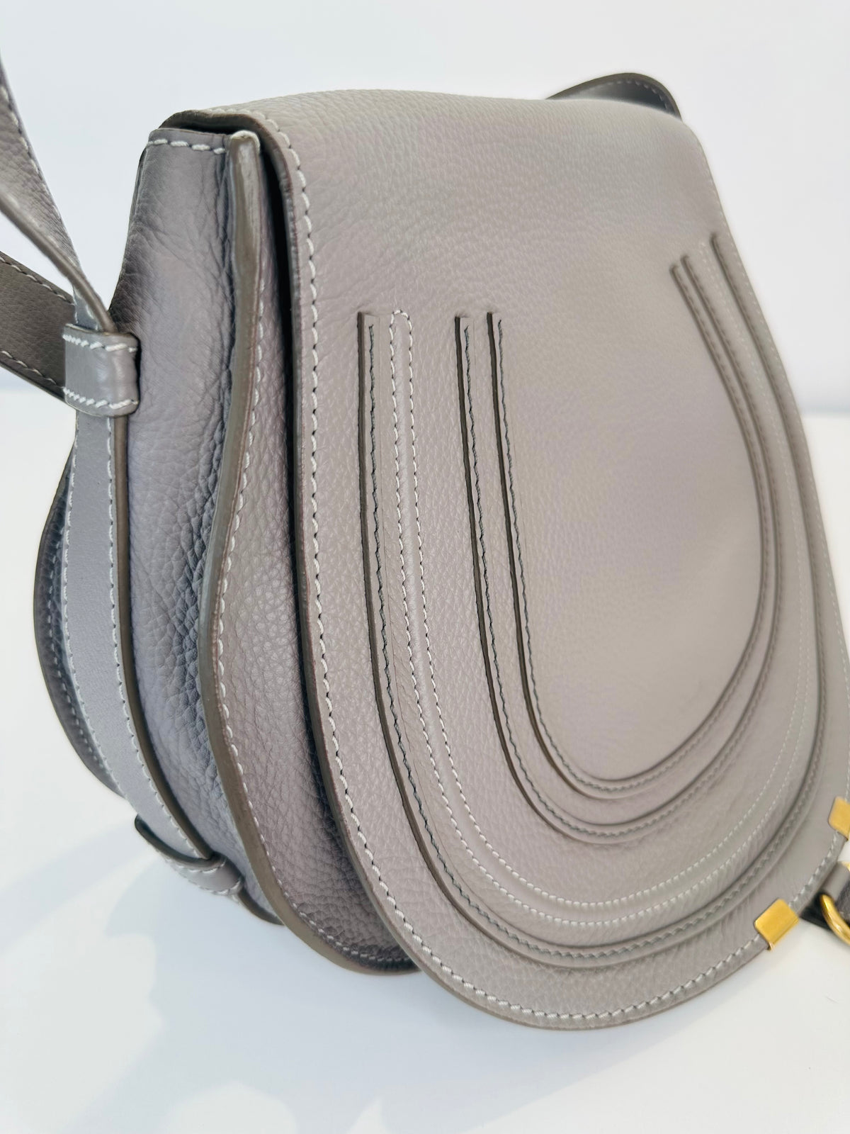 Large Leather Marcie Bag