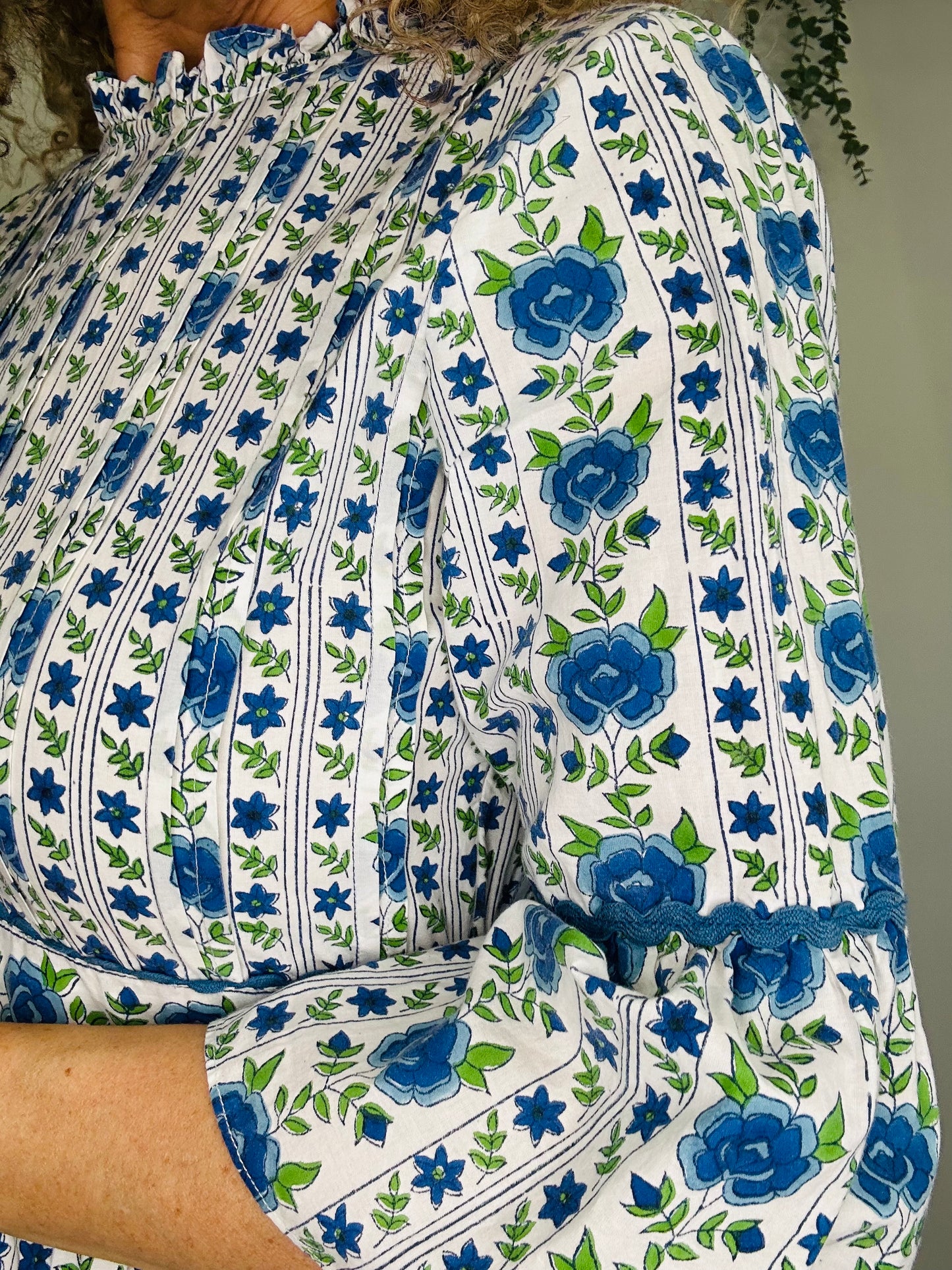 Floral Cotton Dress - Size M