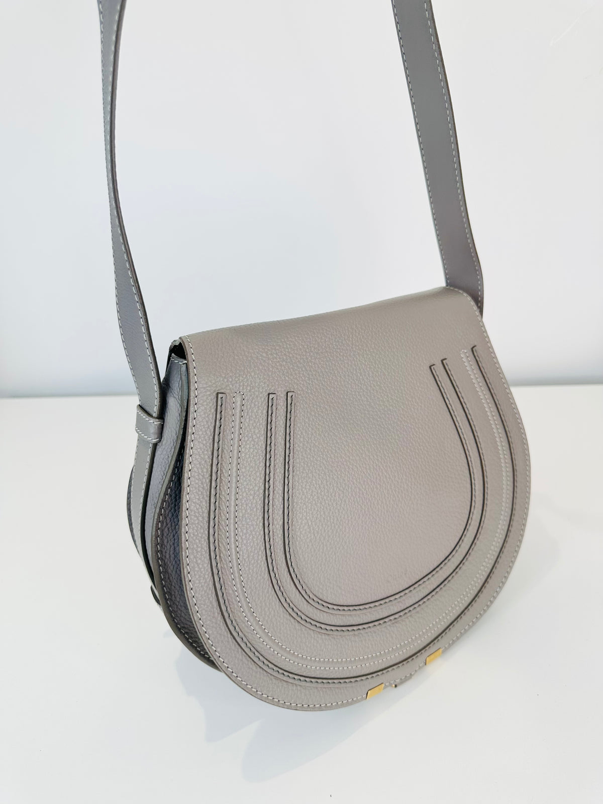 Large Leather Marcie Bag