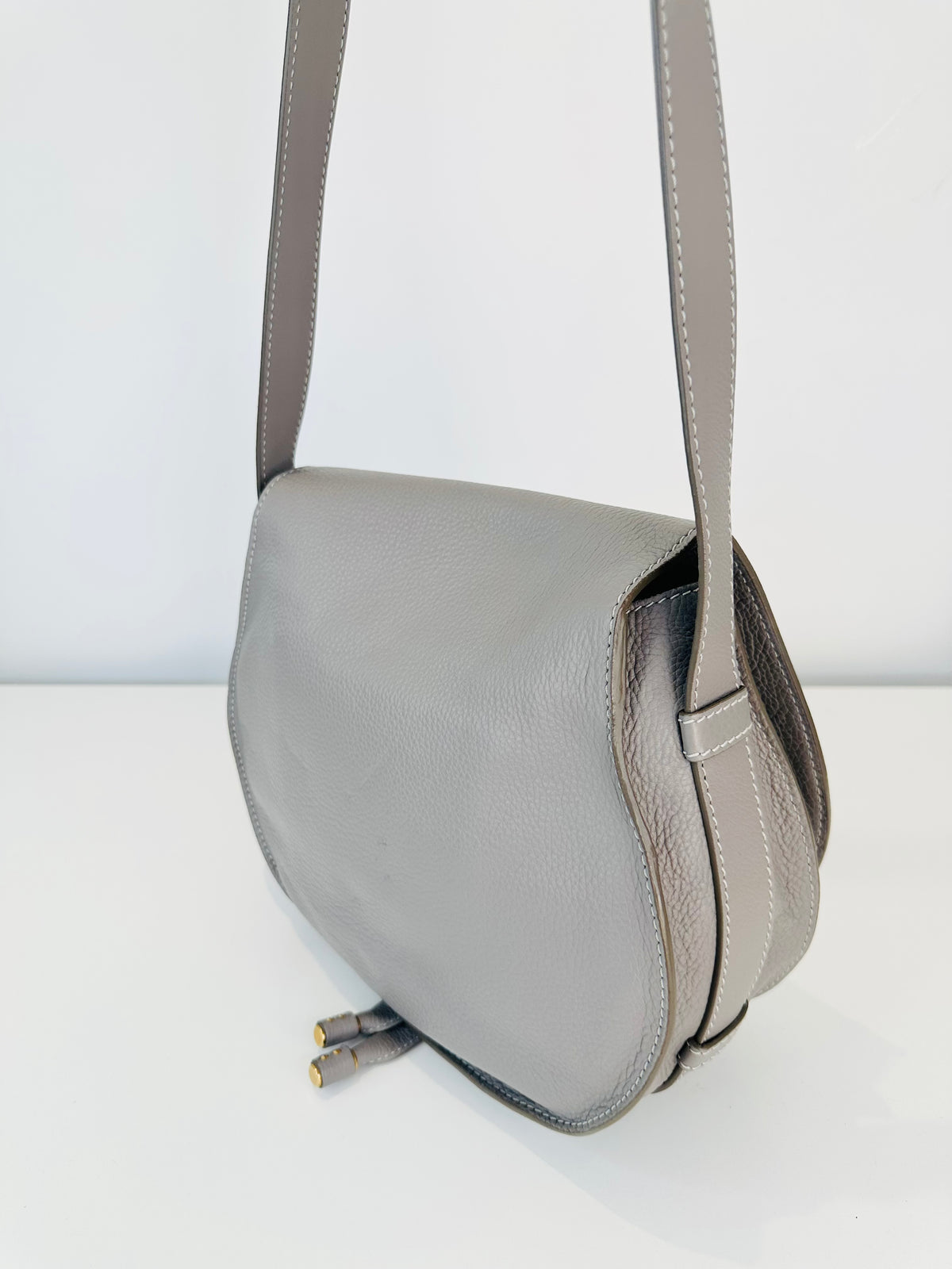 Large Leather Marcie Bag