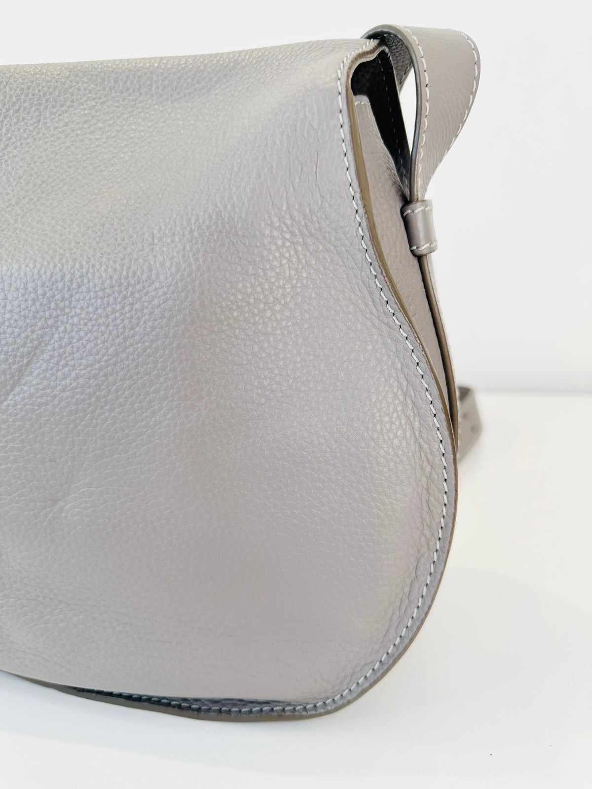 Large Leather Marcie Bag