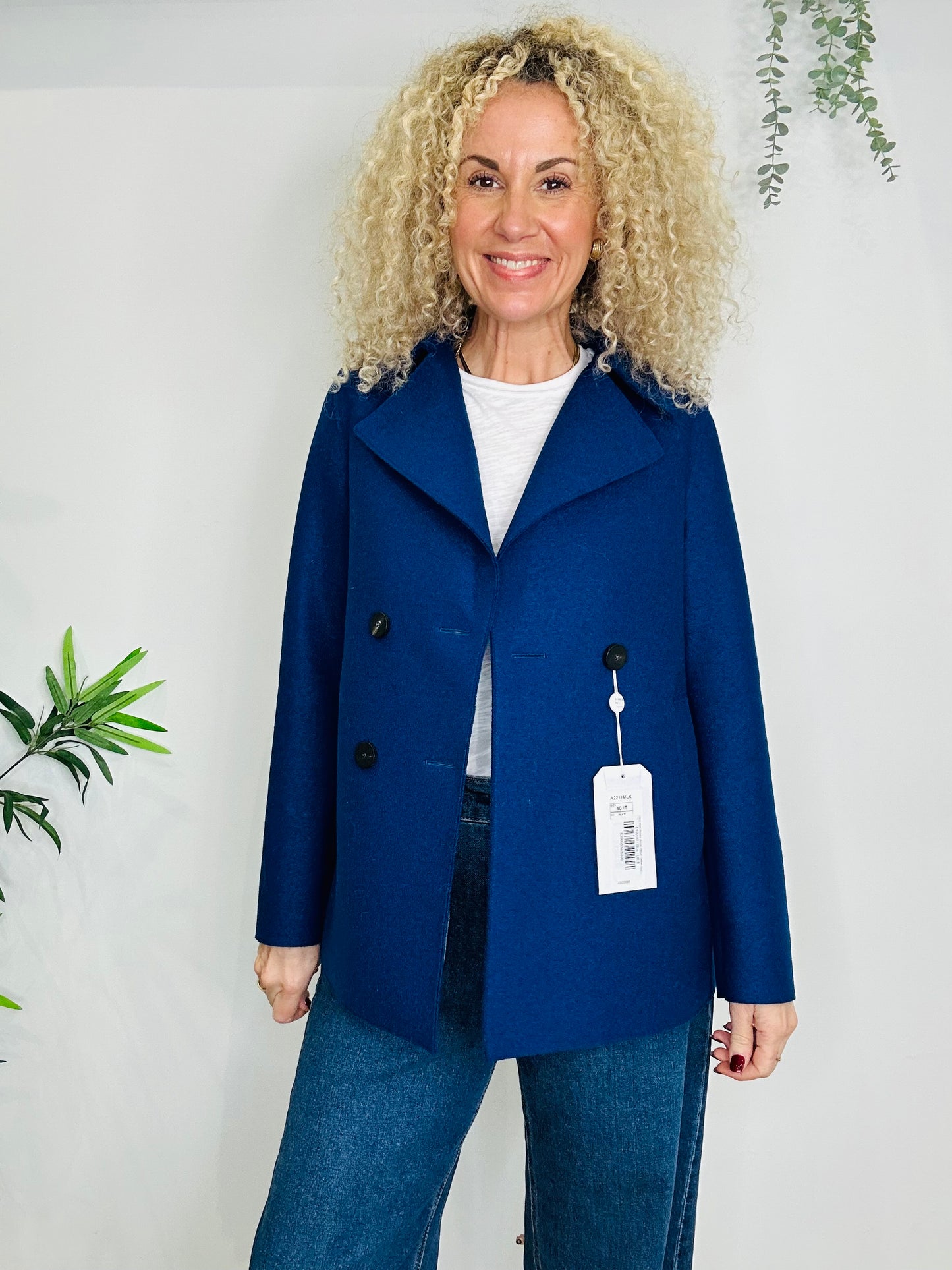 Wool Peacoat - Size 40IT