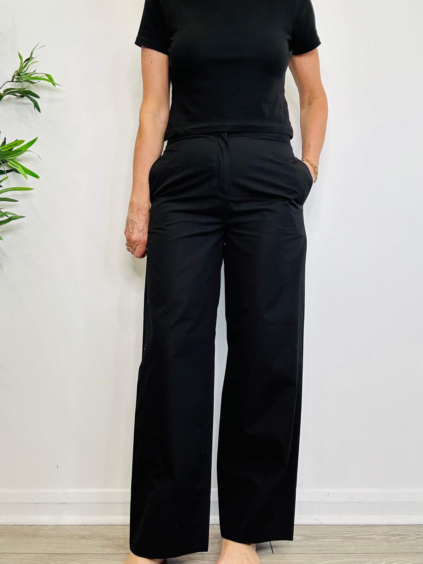 Twisted Seam Trousers - Size 38