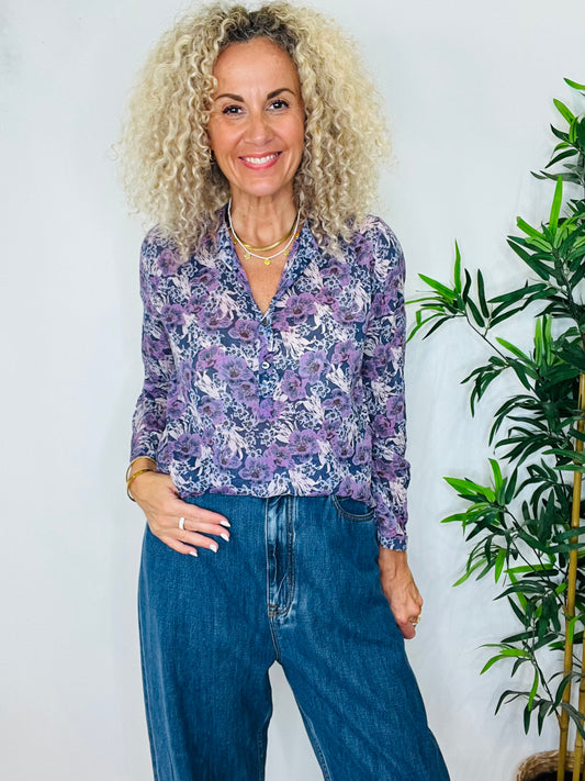 Floral Maria Blouse - Size 36