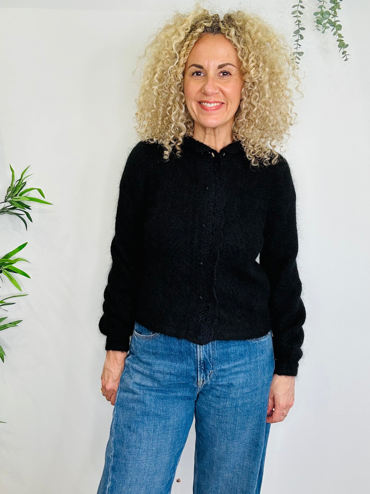 Angie Mohair Cardigan - Size S