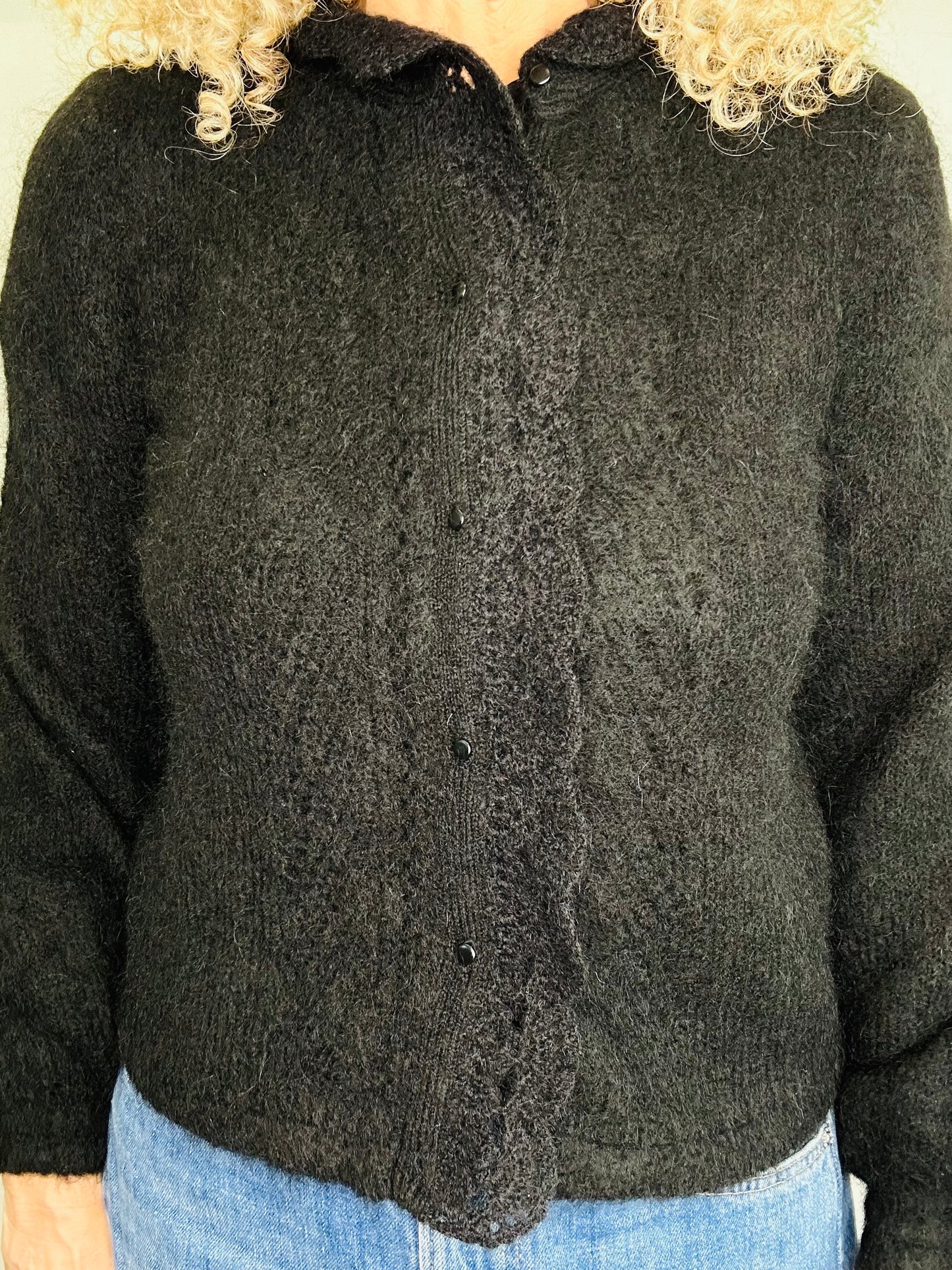 Angie Mohair Cardigan - Size S