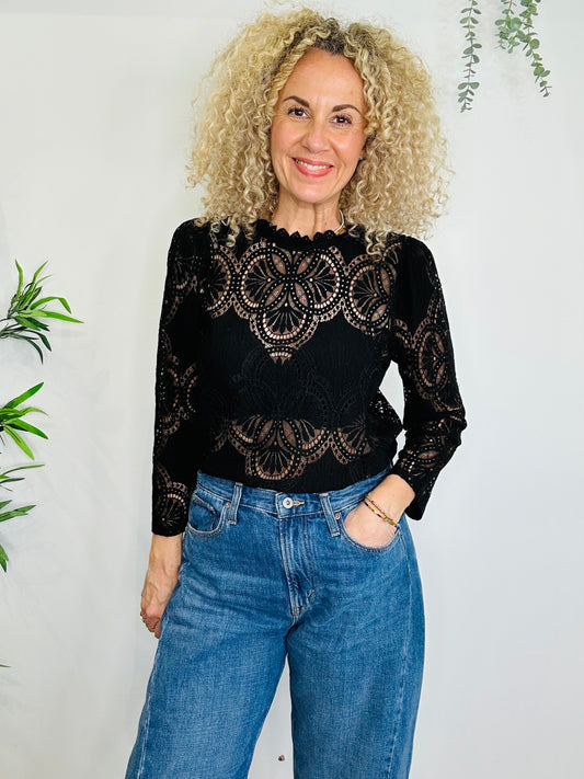 Lace Top - Size L