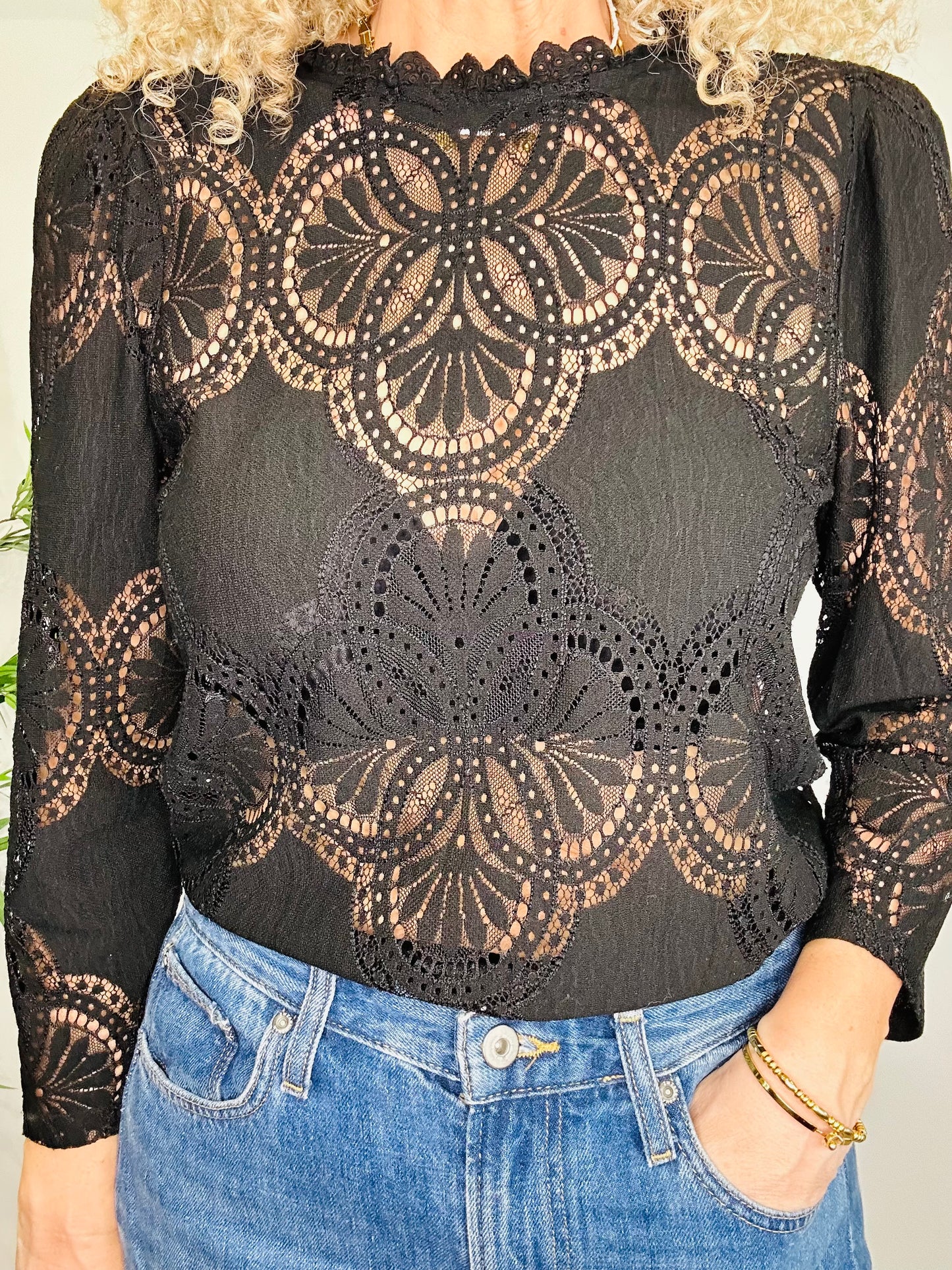 Lace Top - Size L