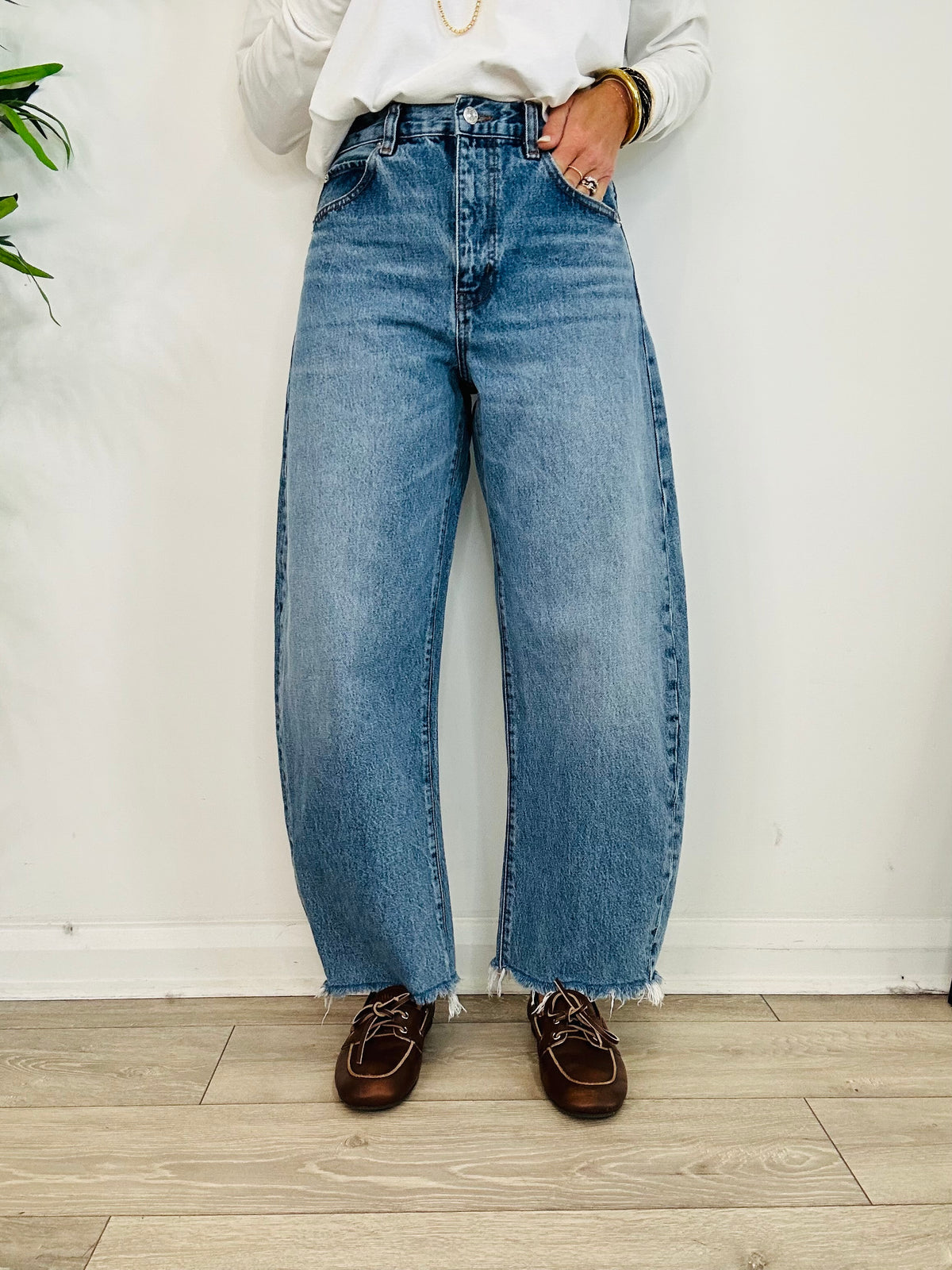 The Bubble Crop Jeans - Size 26