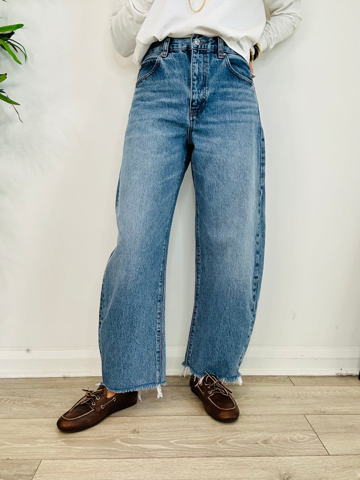 The Bubble Crop Jeans - Size 26